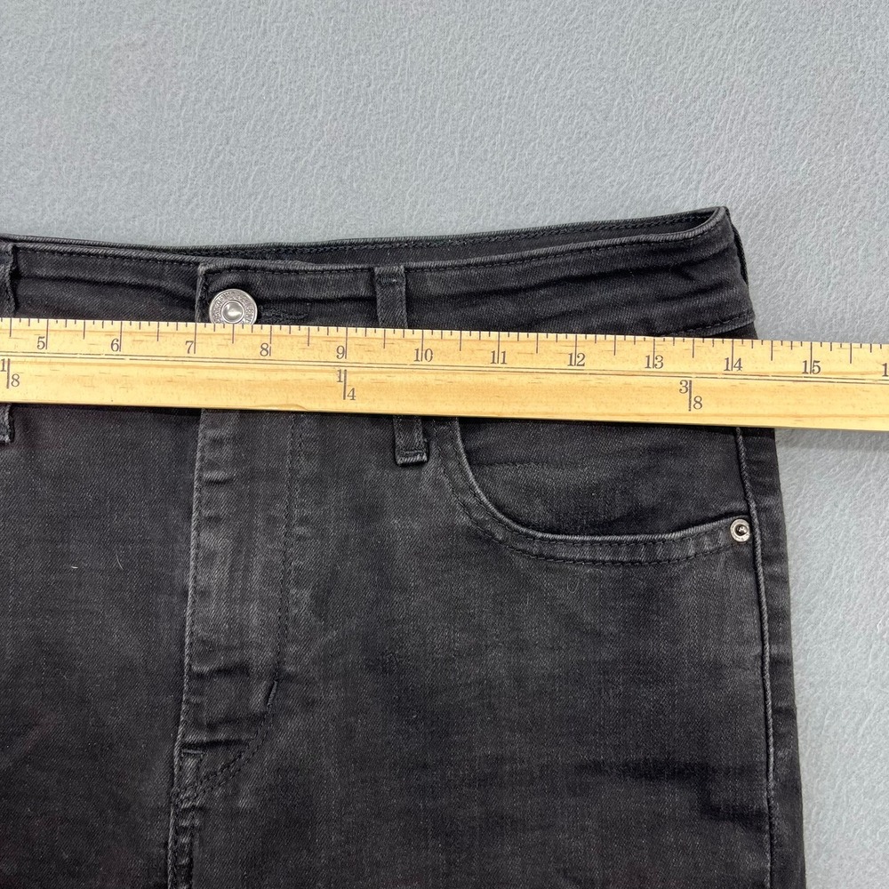 Levis 721 High Rise Skinny Jeans Womens 28 Black Denim Pants‎ - Picture 7 of 13